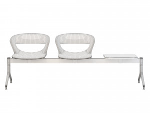 kastel kicca bench type 1 Modelo 3D