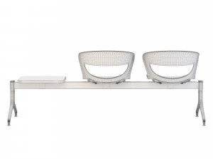 kastel kicca bench type 1 Modelo 3D