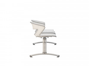 kastel kicca bench type 2 3D मॉडल