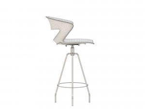 kastelkicca stool type 4 3D Model