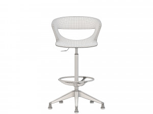 kastelkicca stool type 5 Modello 3D