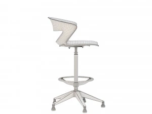 Sgabello Kastelkicca tipo 5 Modello 3D