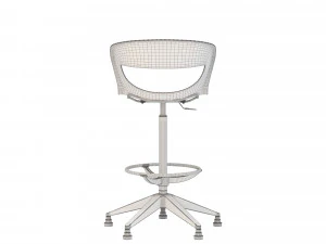 Sgabello Kastelkicca tipo 5 Modello 3D