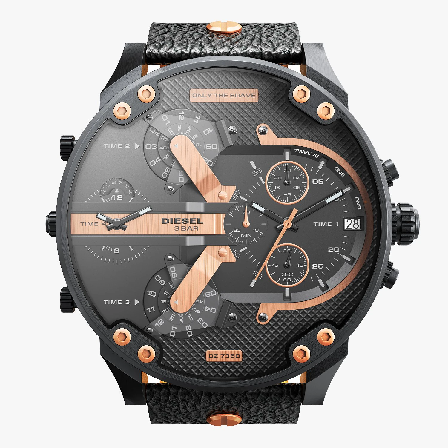 diesel senhor papai dz 7350 Modelo 3D .c4d .max .obj .3ds .fbx .stl .blend 