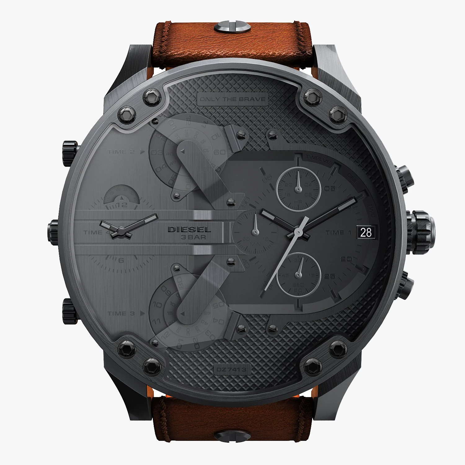 diesel senhor papai dz 7413 Modelo 3D .c4d .max .obj .3ds .fbx .stl .blend 