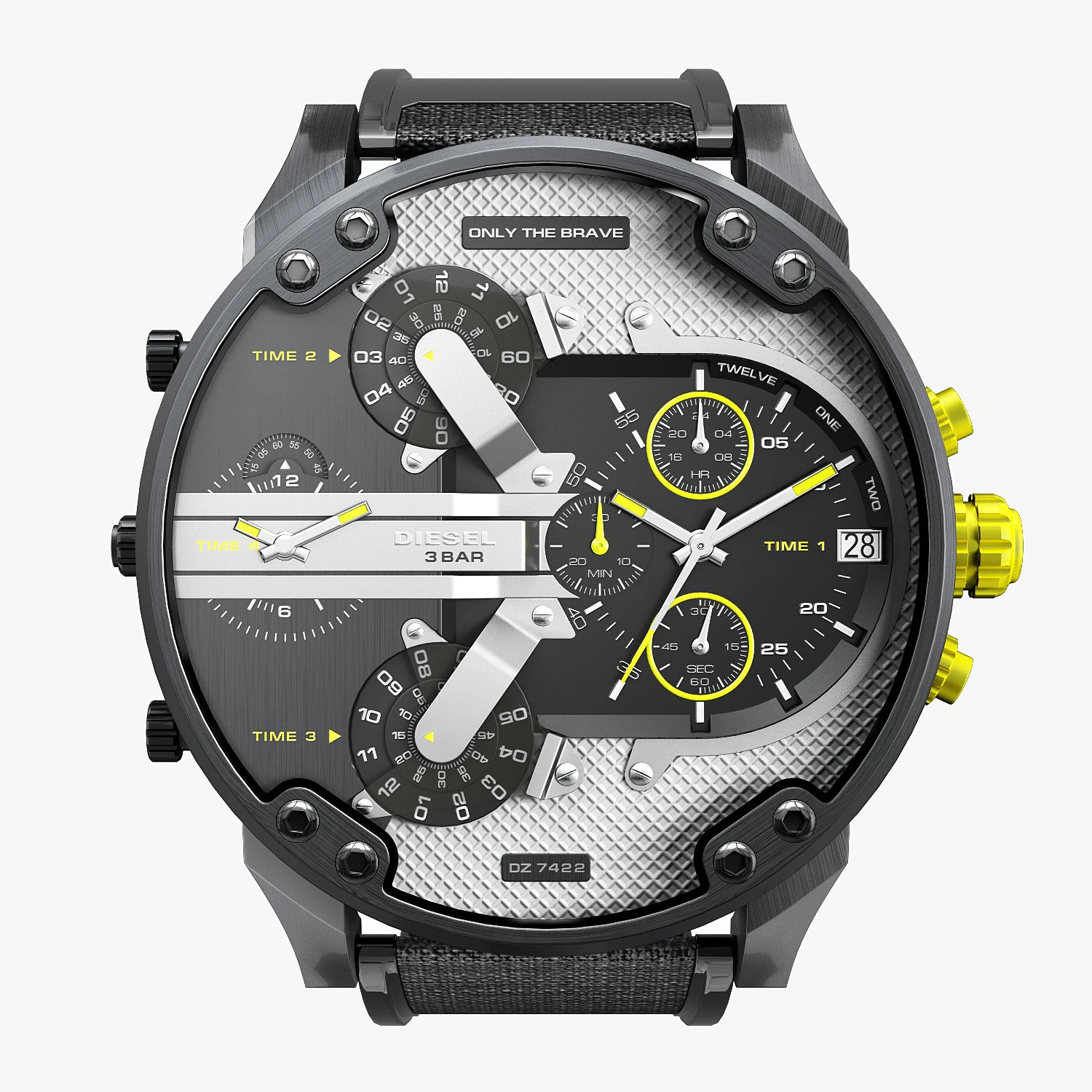 diesel mr daddy dz 7422 3D Model .c4d .max .obj .3ds .fbx .stl .blend 