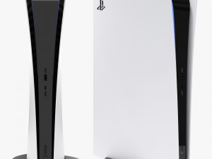 Sony playstation 5 digital edition 3D 模型