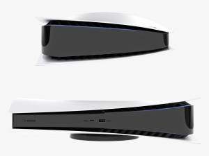 Sony playstation 5 digital edition 3D 模型