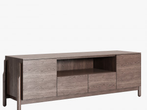 Zegen ash chest of drawers set 3D Model