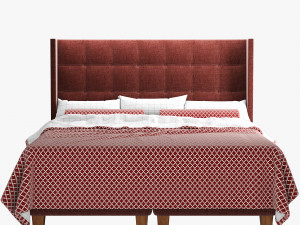 dizi greta king bed Model 3D