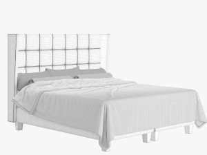 dizi greta king bed Model 3D