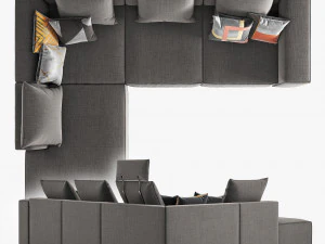 teca levane grande Modelo 3D