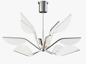 tech lighting belterra 38 chandelier 3Dモデル