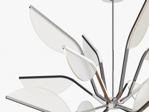 tech lighting belterra 38 chandelier Modèle 3D