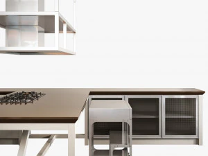 Scavolini diesel social kitchen type 003 3D Model