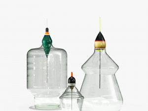 roche bobois pescadous vase 3D Модель