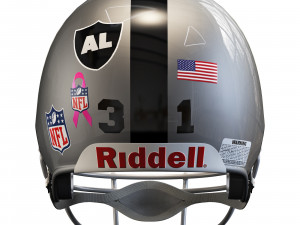 Riddell vsr 4 helmet 3D Model