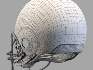Riddell vsr 4 helmet 3D Model