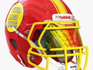 Riddell speed helmet 3Dモデル