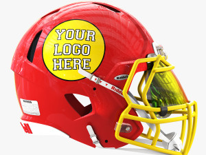 Riddell speed helmet 3D-Modell