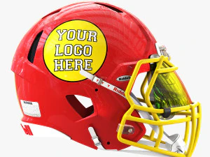 Riddell speed helmet 3D Model