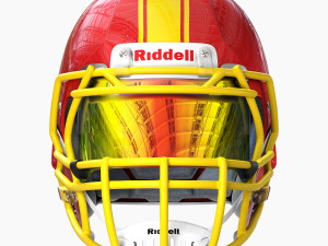 Riddell speed helmet 3D-Modell