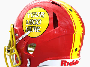Riddell speed helmet 3D Model