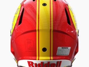 Riddell speed helmet 3D-Modell