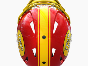 Riddell speed helmet 3D-Modell