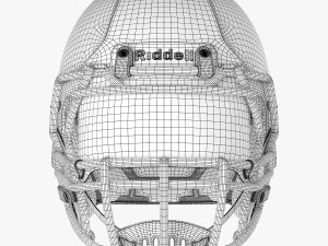 Riddell speed helmet 3D Model
