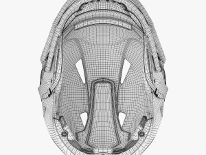 Riddell speed helmet 3D-Modell