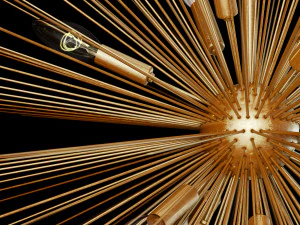 pottery barn explosion chandelier 3D Model