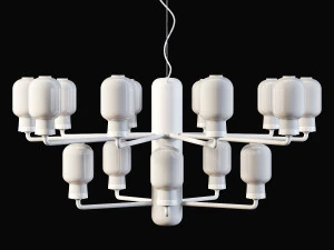 Normann Copenhagen Amp Kroonluchter Kleine Eu-versie 3D Model