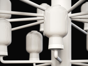 normann copenhagen amp chandelier small-eu version 3D Model