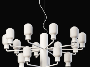 normann copenhagen amp chandelier small-eu version 3D Model