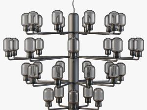 normann copenhagen amp chandelier large-eu version 3D Model