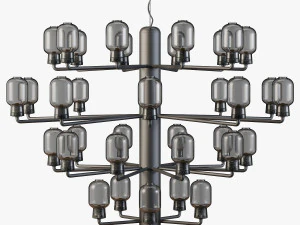 normann copenhagen versterkerkroonluchter grote eu-versie 3D Model