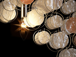 kare pendant lamp clouds clear 3D मॉडल