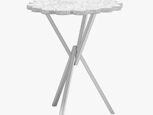 Kare beistelltisch treasury table 3D Model