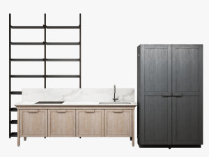 Key cucine metalwood type 2 Modello 3D