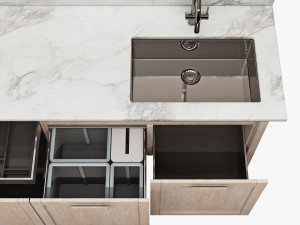 Key cucine metalwood type 2 Modello 3D