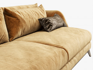 black tie brando sofa 3D Модель