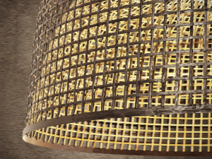 ay illuminate rattan lamp set 3D Model