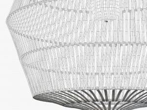 ay illuminate rattan lamp set 3D Model