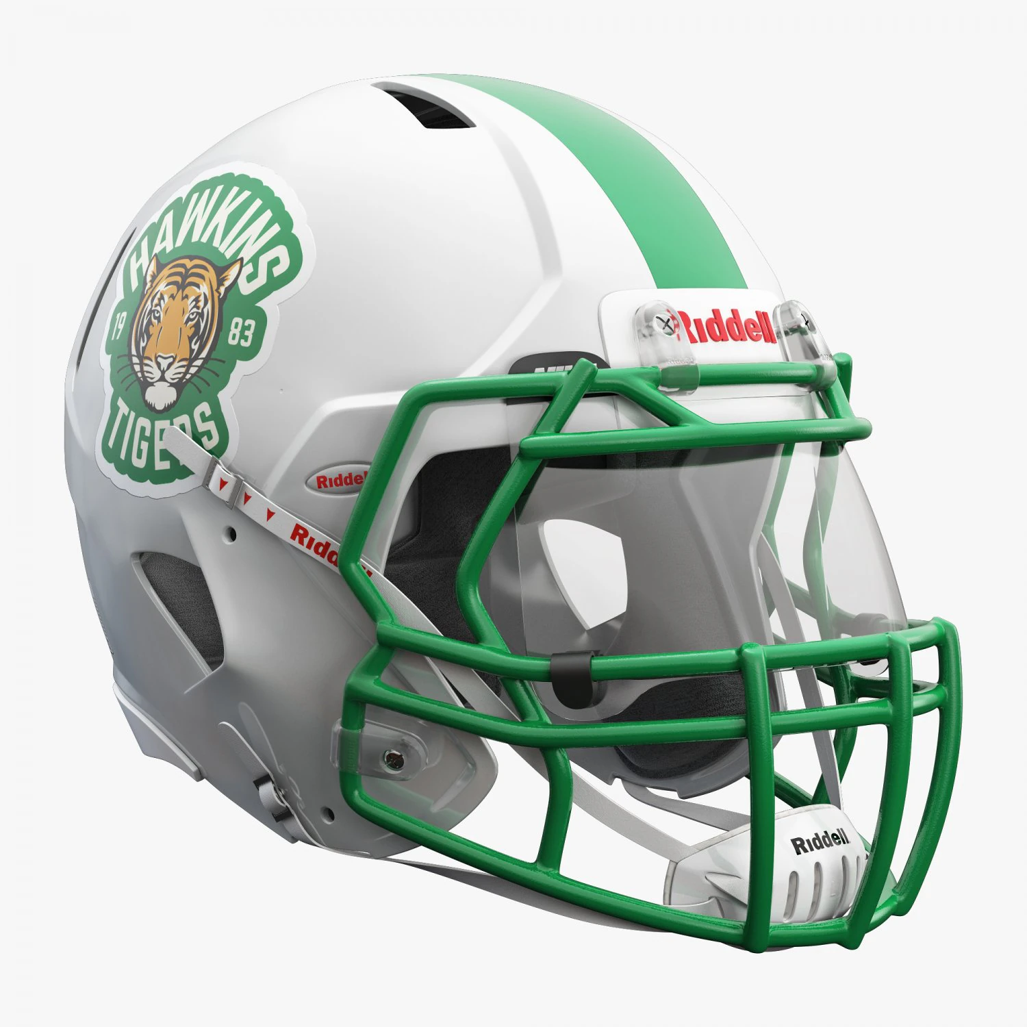 Riddell speed icon helmet 3D Model .c4d .max .obj .3ds .fbx .stl .blend 