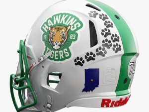 Riddell speed icon helmet 3D Модель