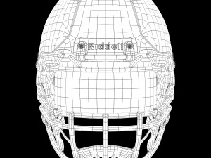 Riddell speed icon helmet 3D Модель