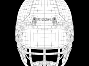 Riddell speed icon helmet 3D Model