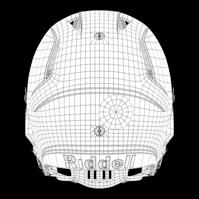 Riddell Speed Icon Helmet 3D Модель In Спортивные Товары 3DExport