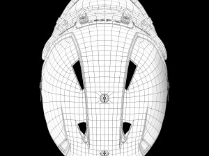 Riddell speed icon helmet 3D Модель